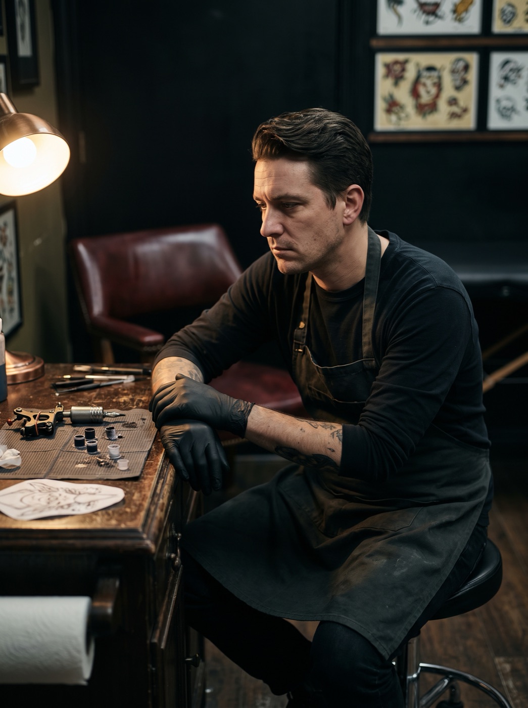 Tattoo work at Ink Therapy